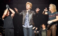 Bon Jovi. Фото Дэвида Бергмана с офстраницы группы в Facebook